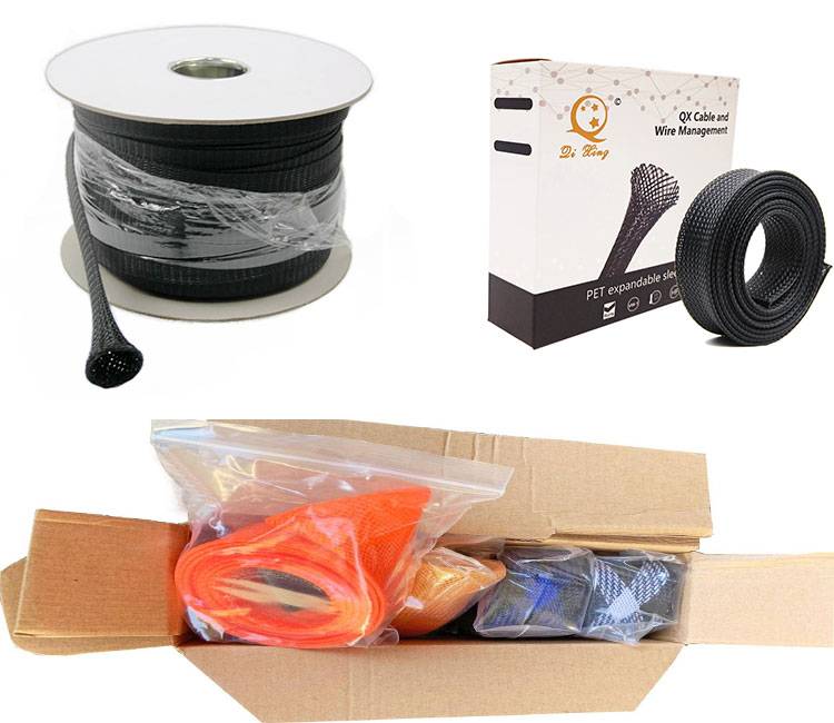 expandable braided sleeving packaging