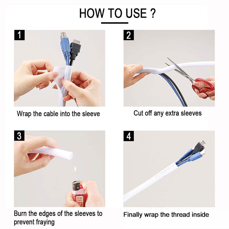 Guide or Cutting Braided Sleeving Guide or Cutting Braided Sleeving