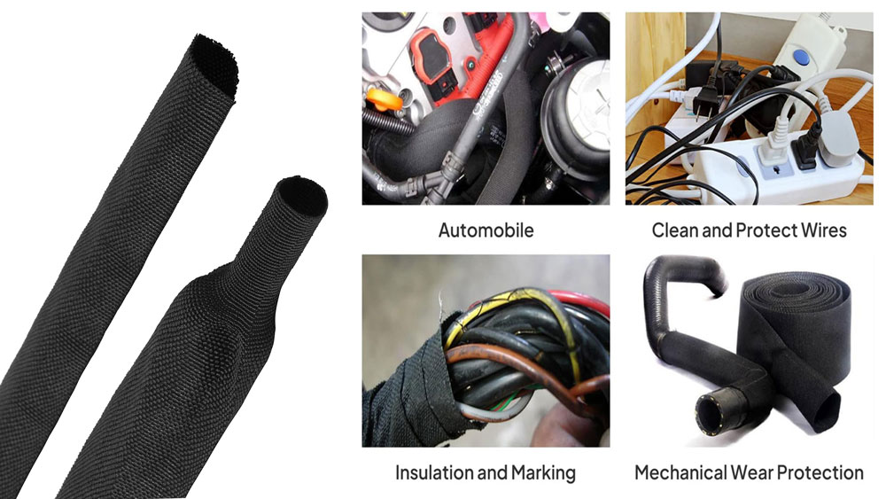 fabric heat shrink tubing-application fabric-heat-shrink-tubing-application