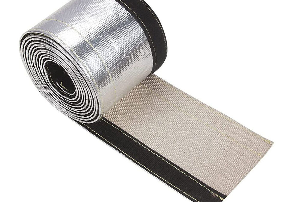 Aluminum Fiberglass Sleeve with Hook and loop