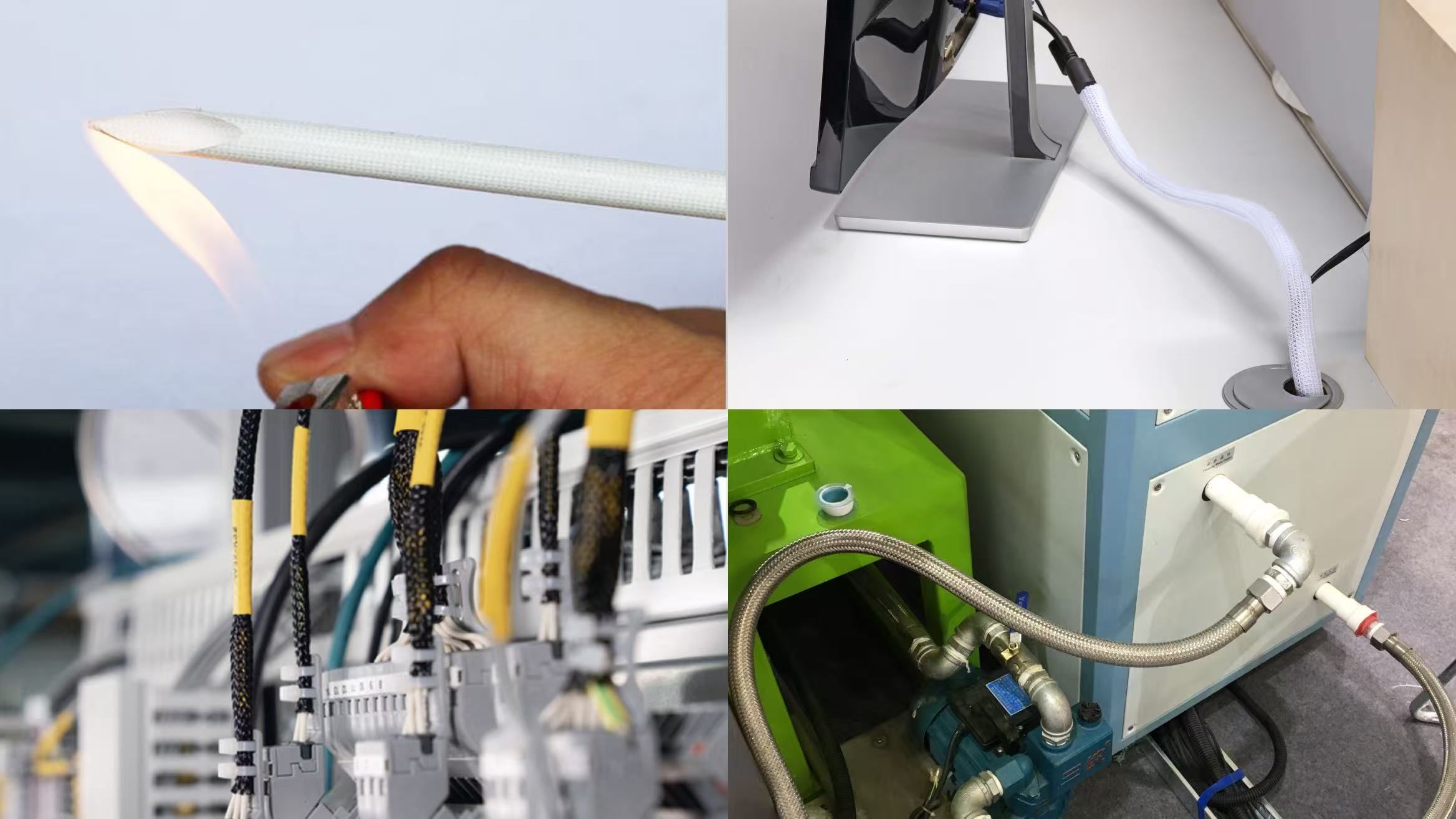 Many Industries Use Braided Cable Sleeving Many Industries Use Braided Cable Sleeving