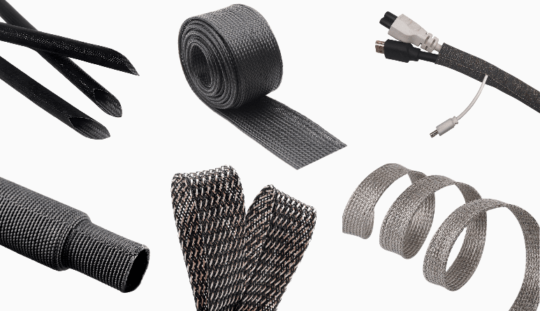Many type Braided Cable Sleeving Many type Braided Cable Sleeving
