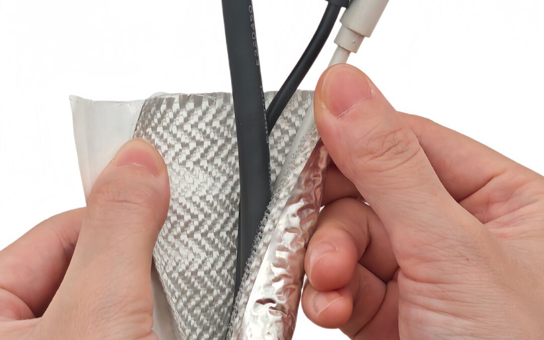 Self-Wrapping Aluminum Foil Fiberglass Sleeve