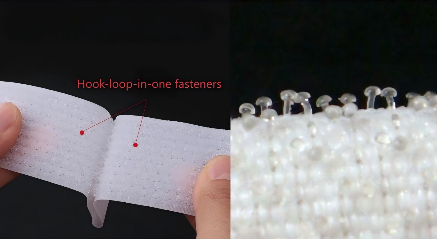 New tpes of hook and loop New tpes of hook and loop
