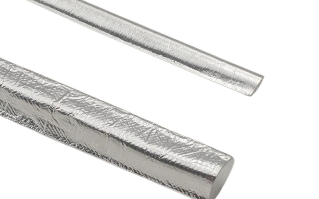 Aluminum Foil Coated Fiberglass Heat Shield Sleeve
