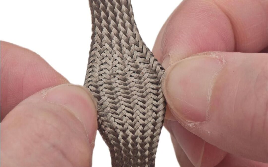 Silver-Plated Aramid Braided sleeve