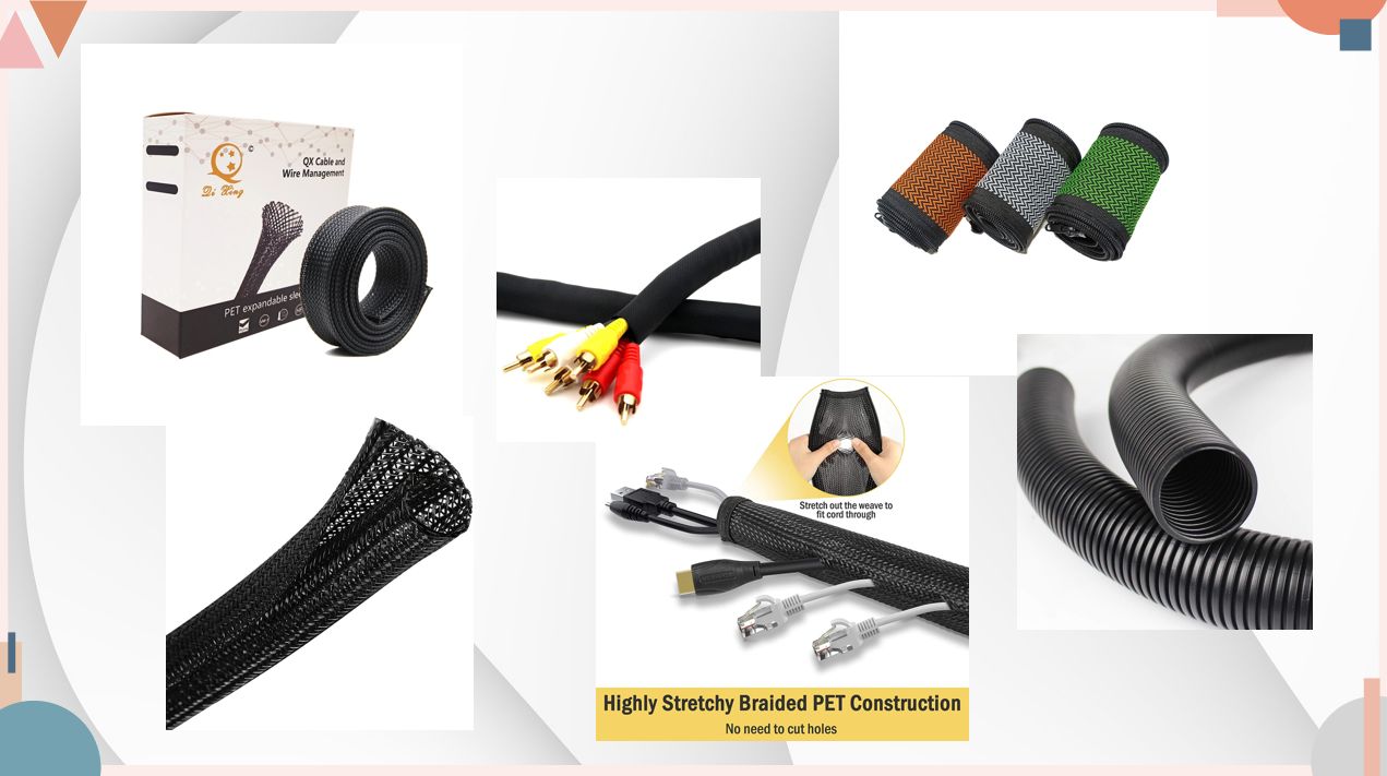 Different kinds of cable sleeves