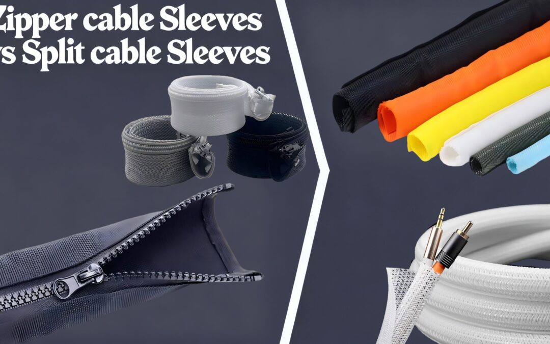 Zipper cable Sleeves vs Split cable Sleeves: The Right Match for Cable Mess