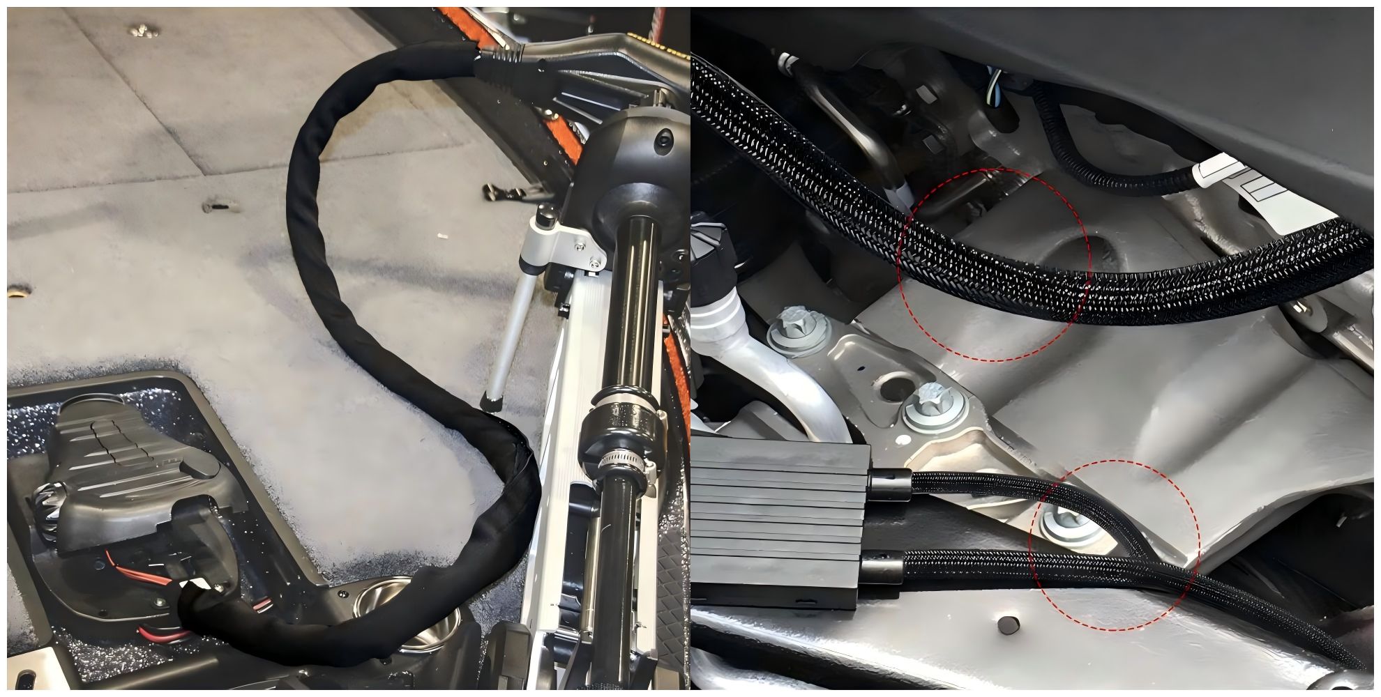 Application of two kinds cable sleeve for industry Application of two kinds cable sleeve for industry