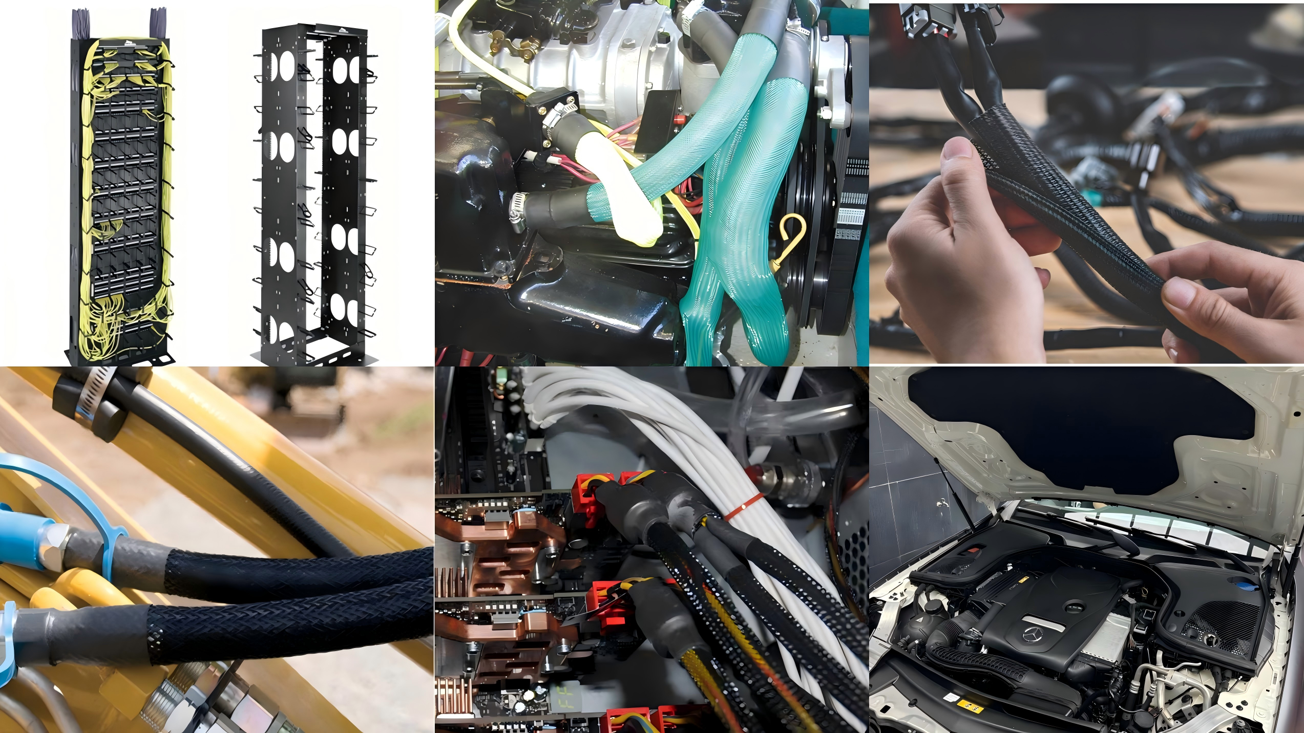 Applications of PET braided tubing in multiple fields Applications of PET braided tubing in multiple fields