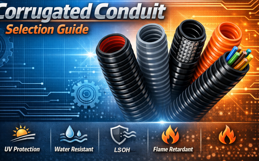 Corrugated Conduit Selection Guide: Specs, Standards, and Performance Tips