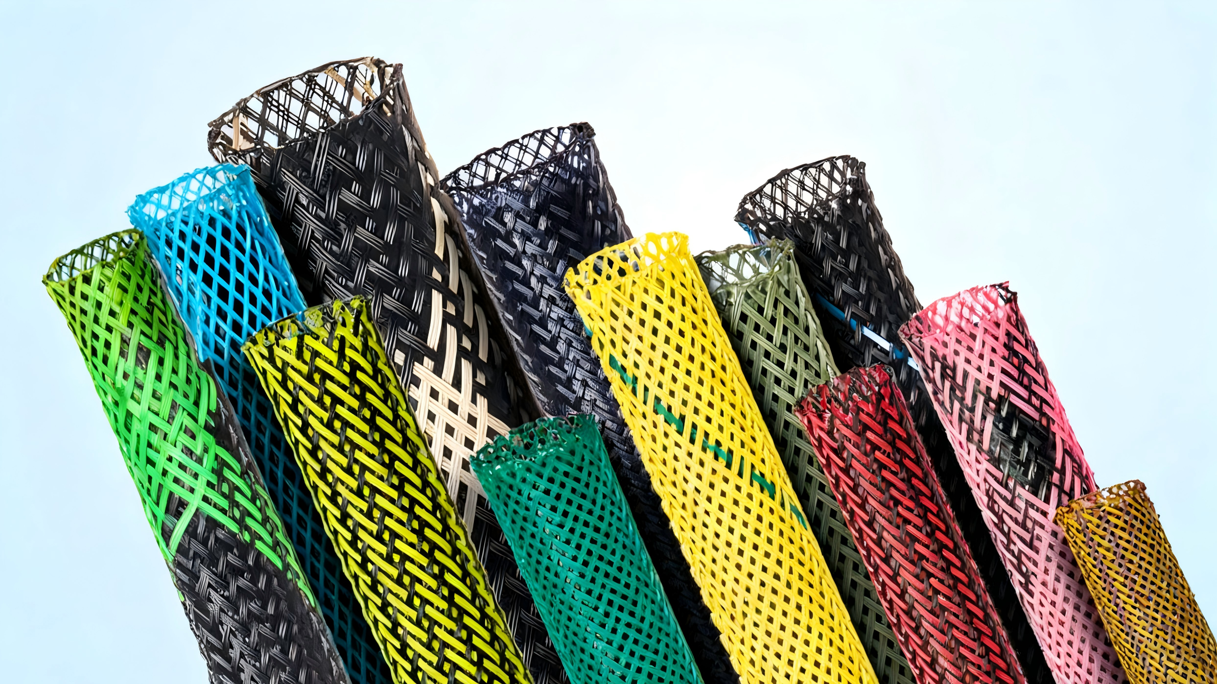 QX Cable Sleeve factory expandable braided sleeving products QX Cable Sleeve factory expandable braided sleeving products