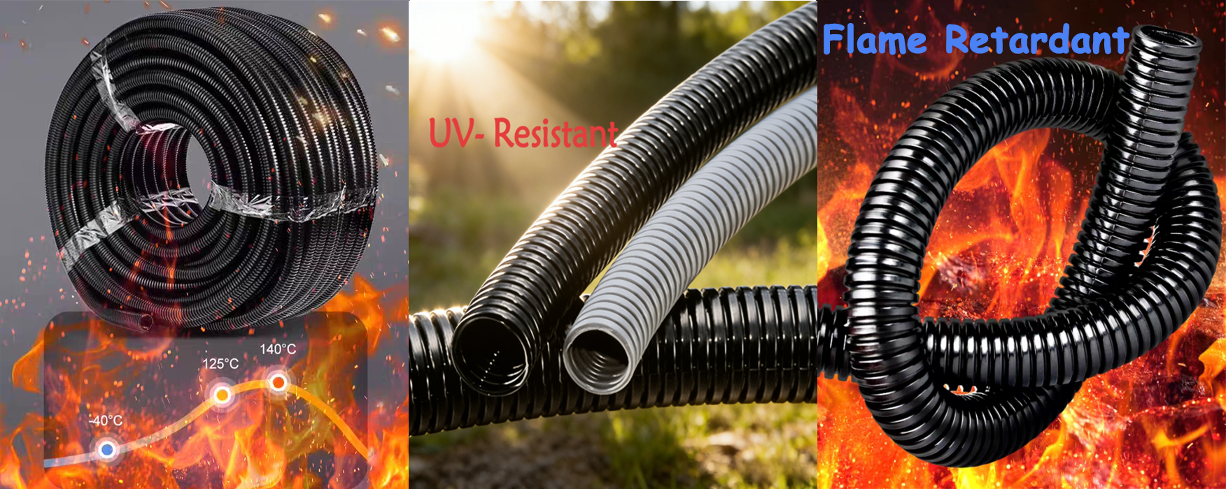 The characteristics of Corrugated conduit