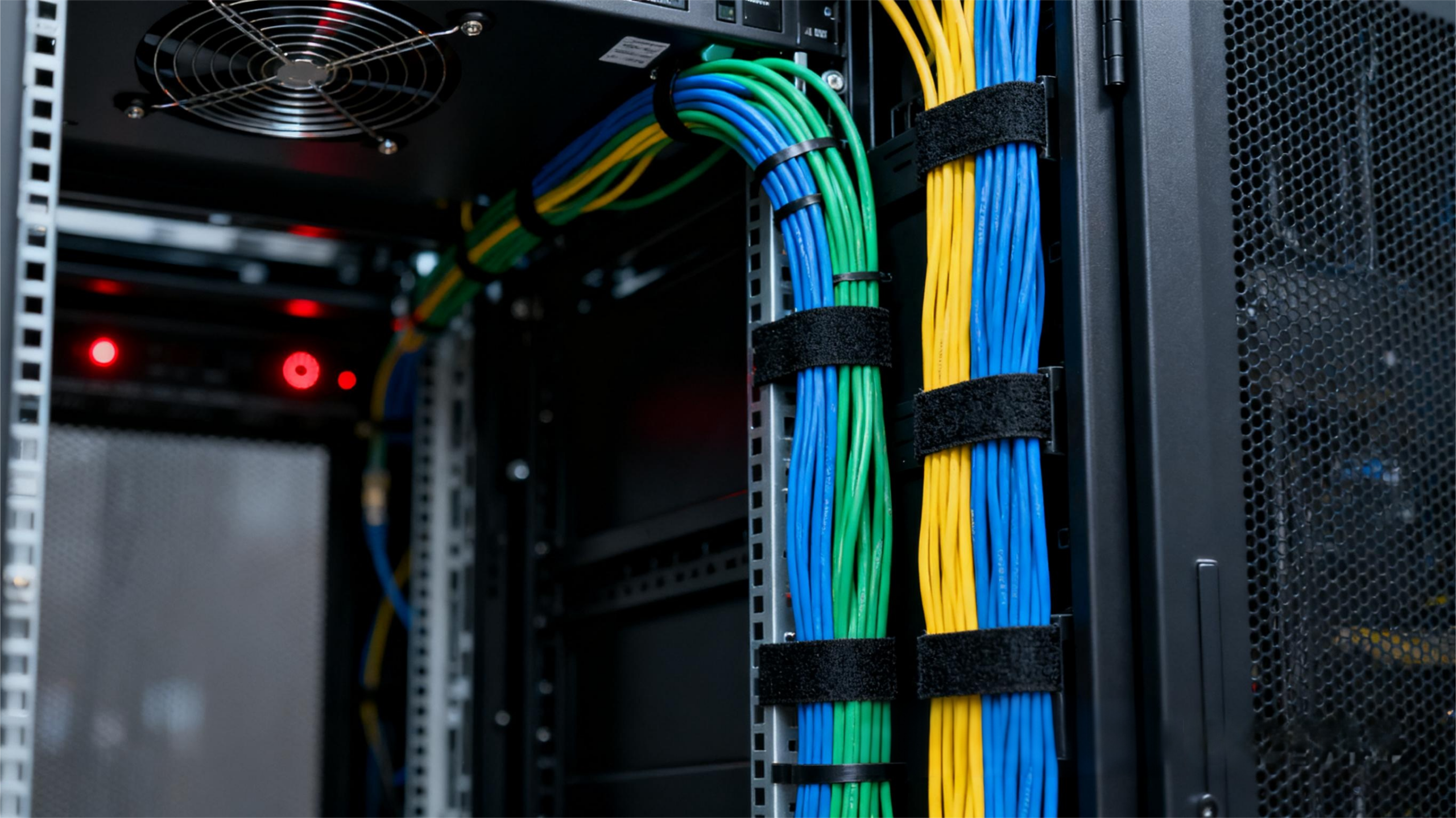 hook and loop cabel ties for server rooms