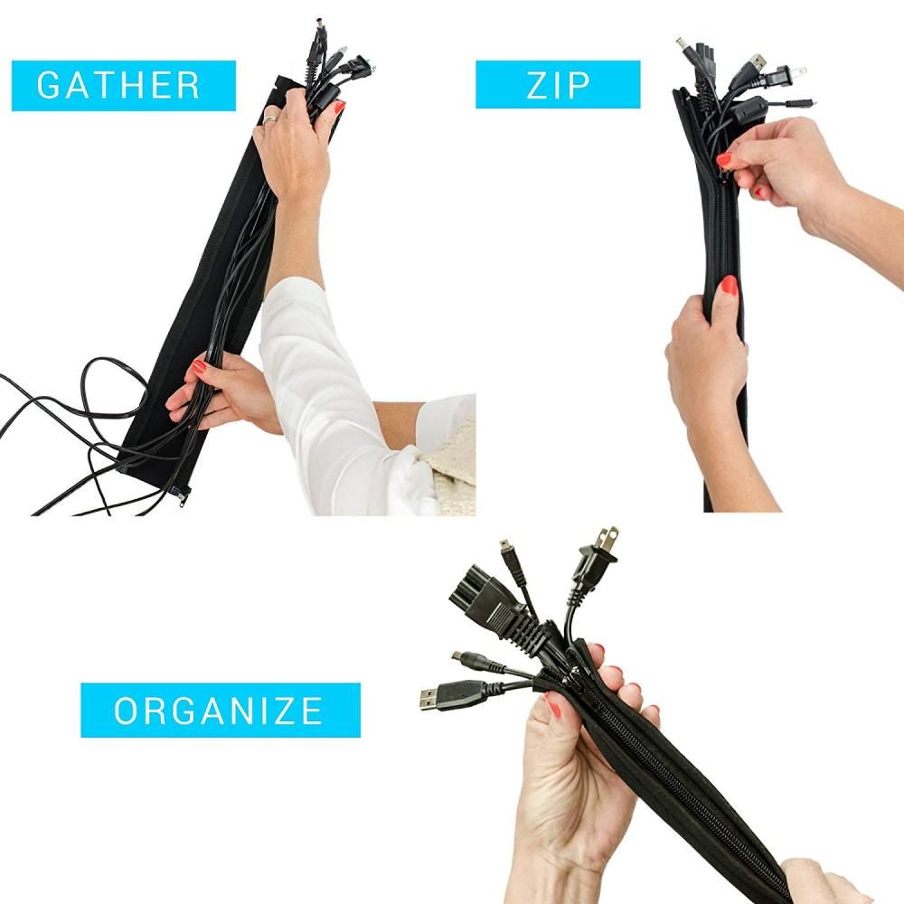 neoprene cable sleeve installation illustration