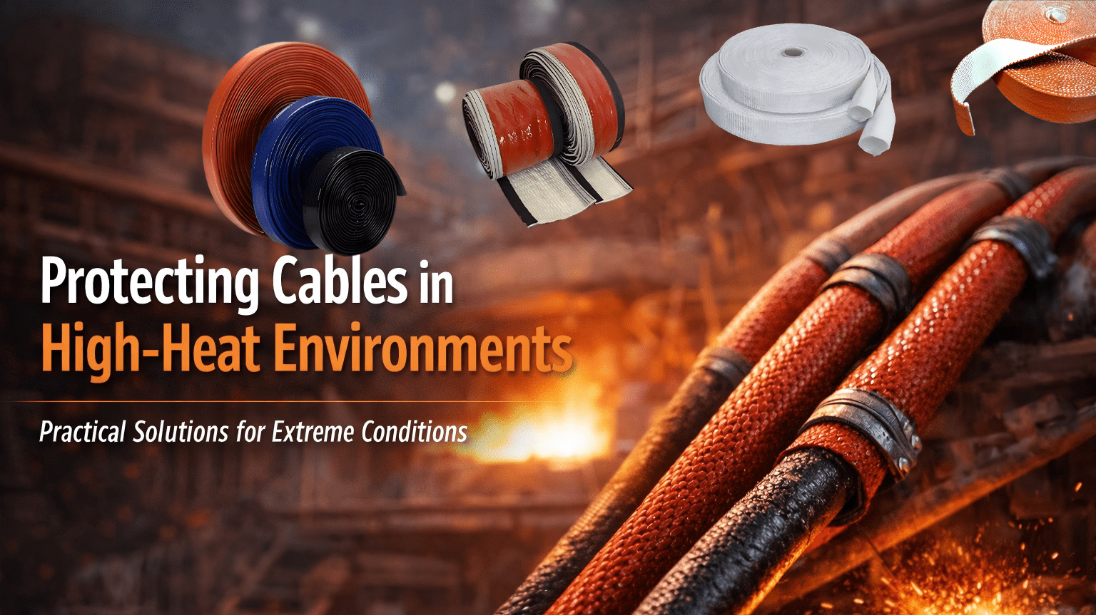 How Fire Sleeves Protect Cables in Extreme Heat Environments