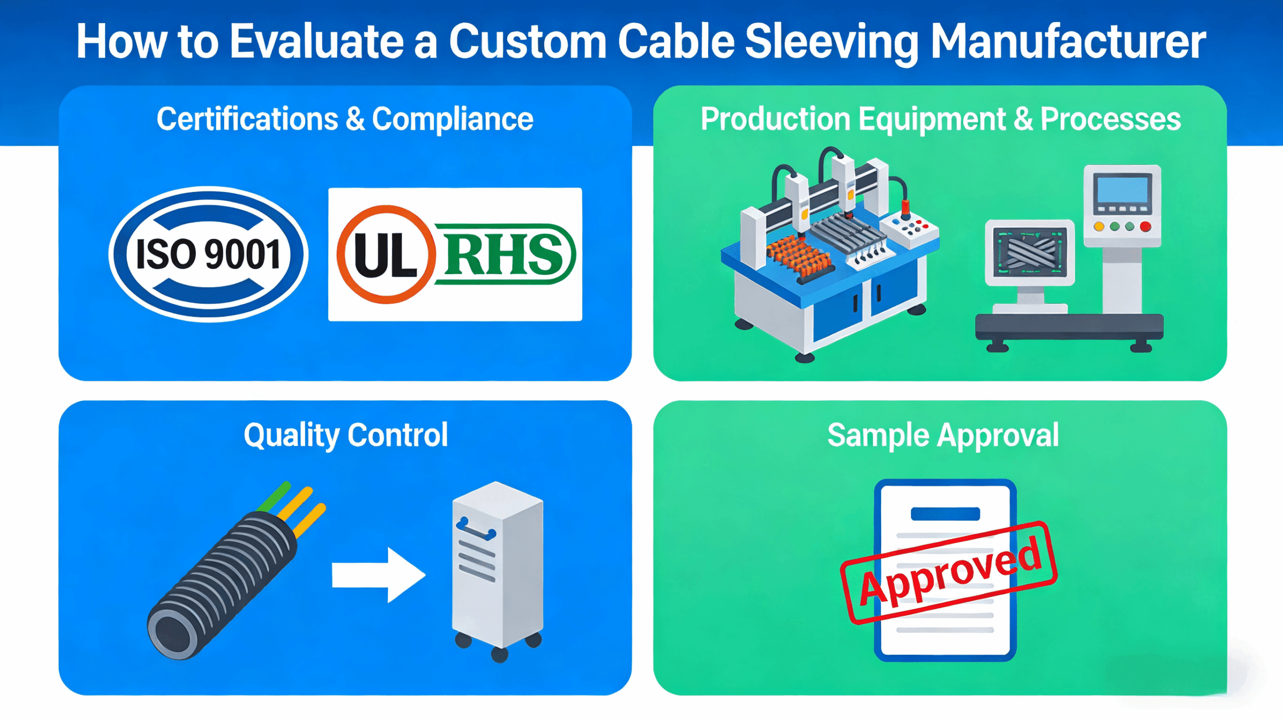 5. How to Evaluate a Custom Cable Cleeving Manufacturer
