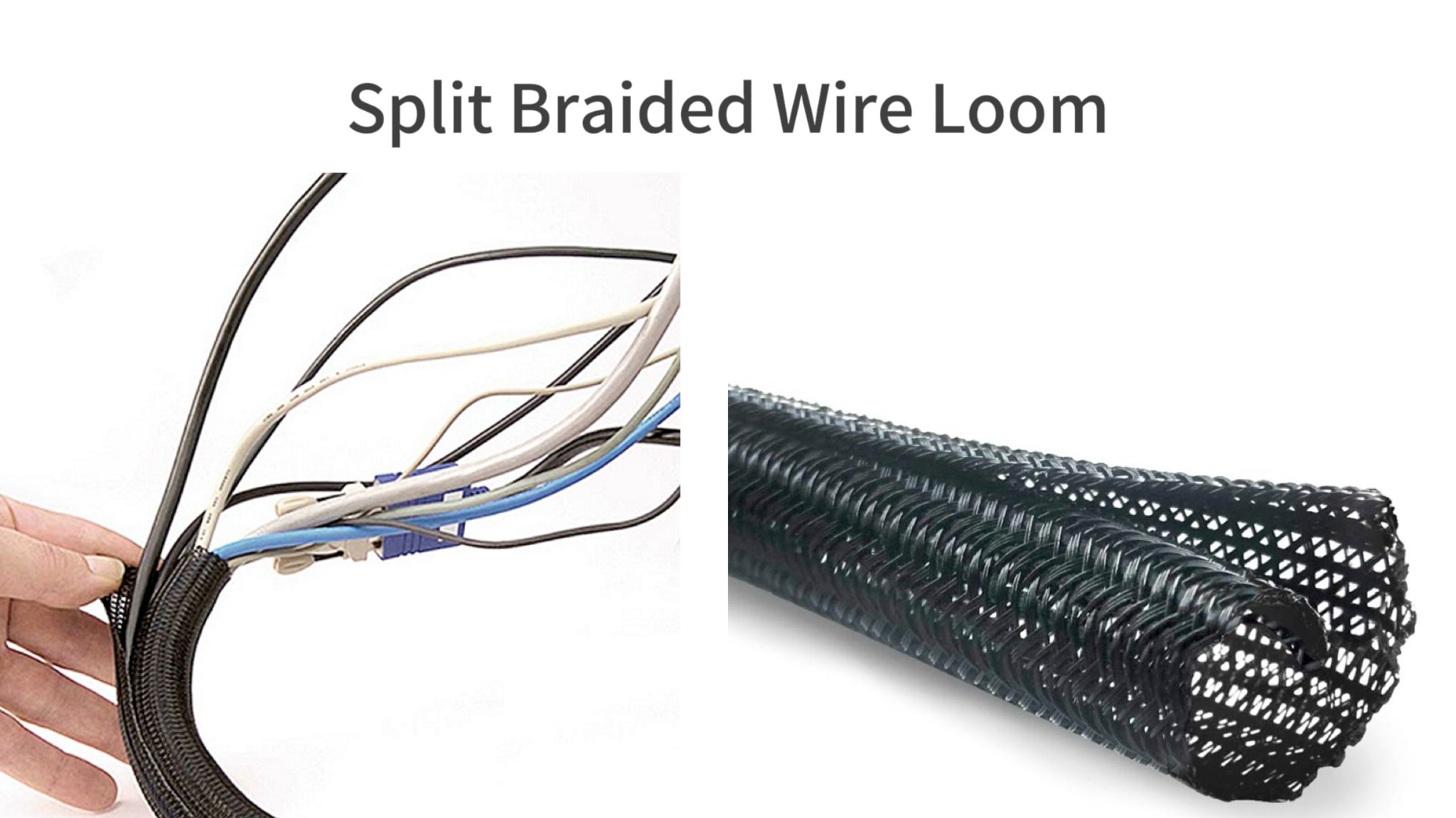 How To Use Split Braided Wire Loom