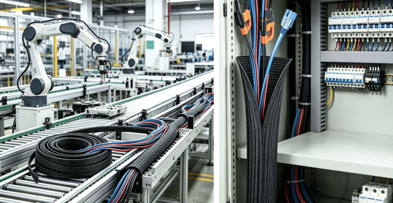 PET Braided Sleeve vs Split Braided Sleeving: Which One Should You Choose?