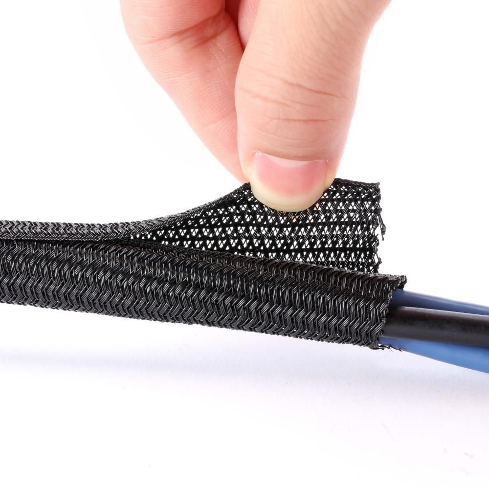 Self-Wrapping Braided Sleeving