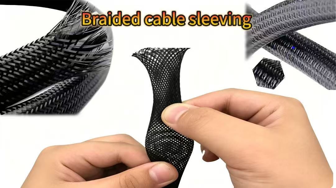 Braided cable sleeving