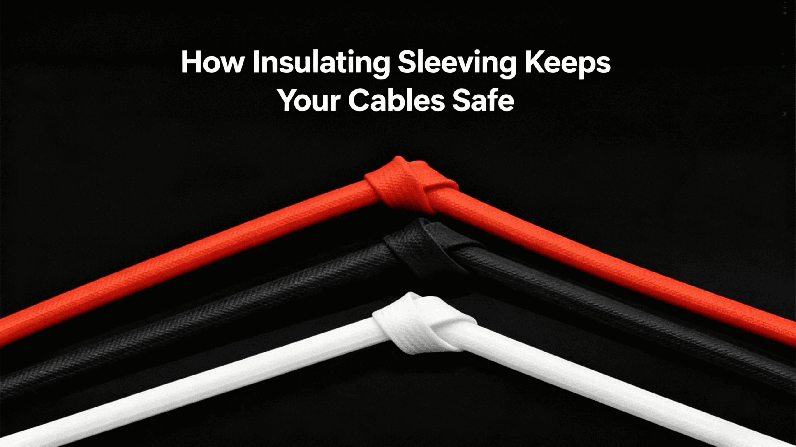 Insulating Sleeving Keeps Your Cables Safe