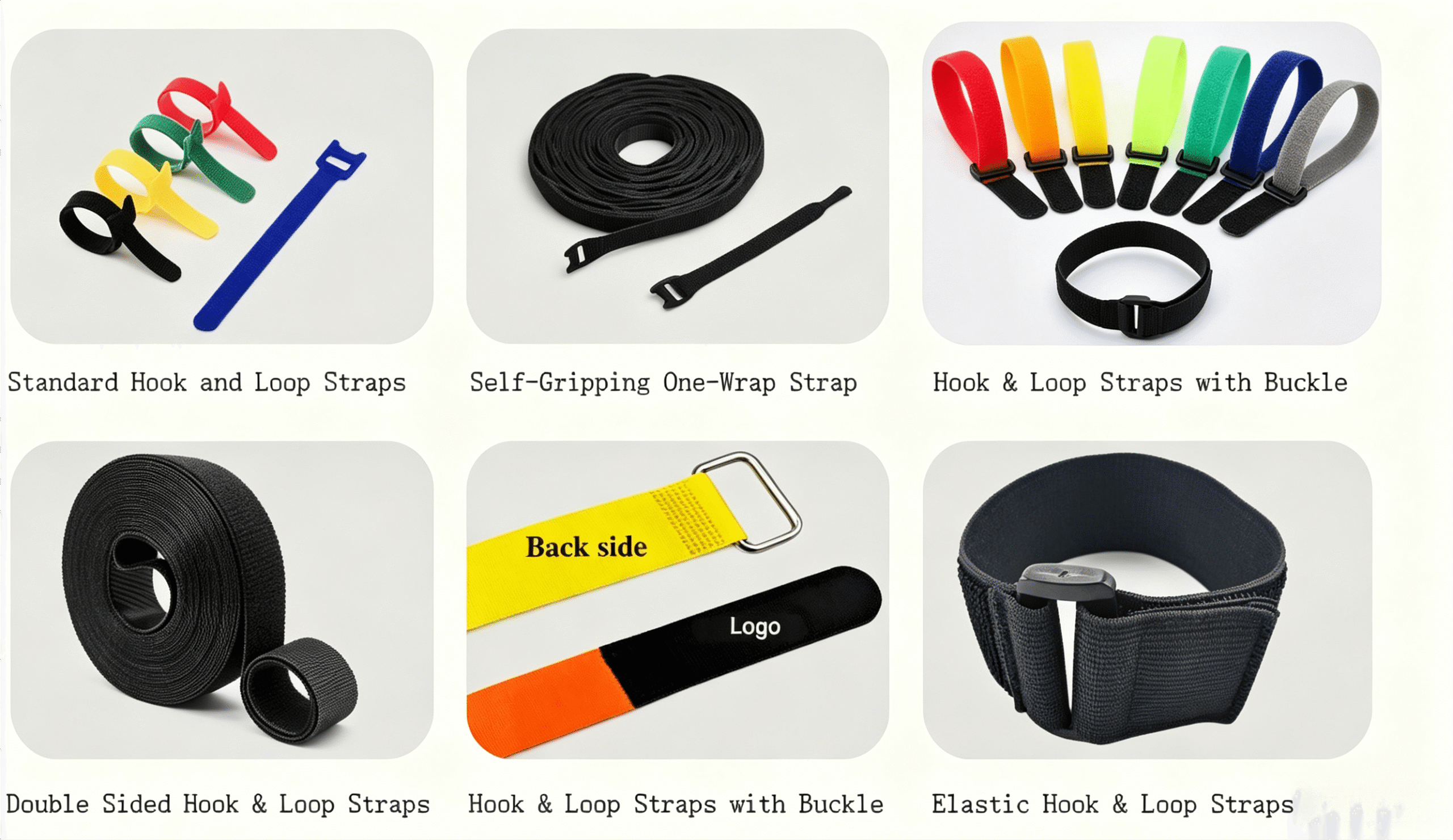 Hook and Loop Strap type Hook and Loop Strap type