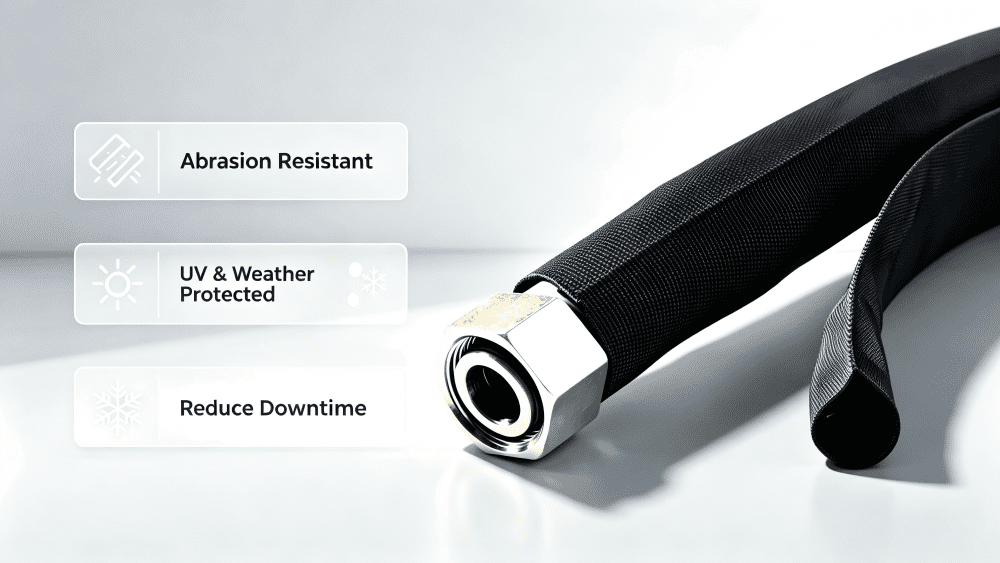 Nylon Hose Sleeves Cut Hose Failures Nylon Hose Sleeves Cut Hose Failures