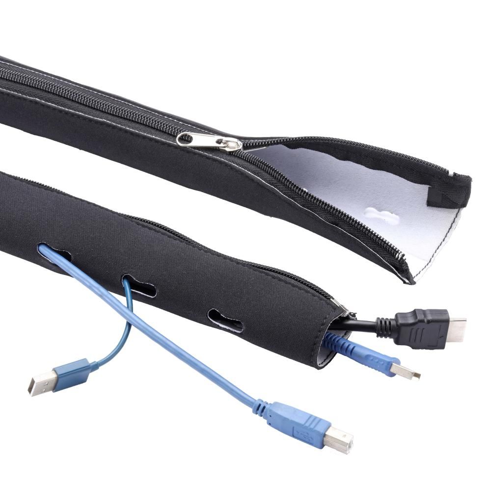 neoprene zipper cable sleeve