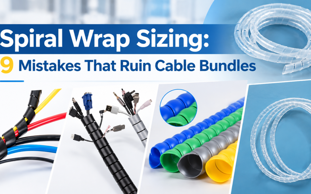 Spiral Wrap Sizing: 9 Mistakes That Ruin Cable Bundles