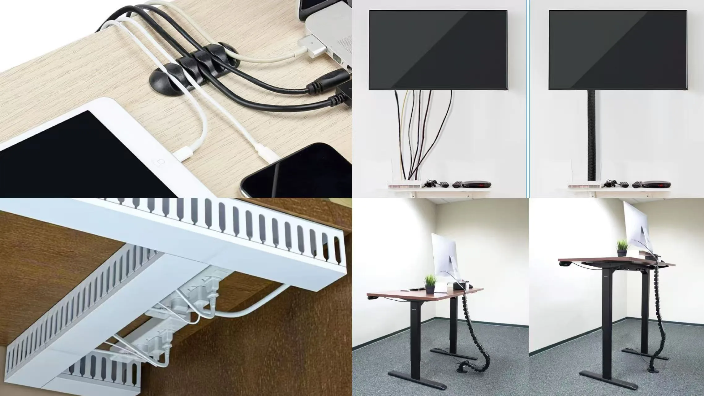 Cable Management for Different Home Office Areas Cable Management for Different Home Office Areas
