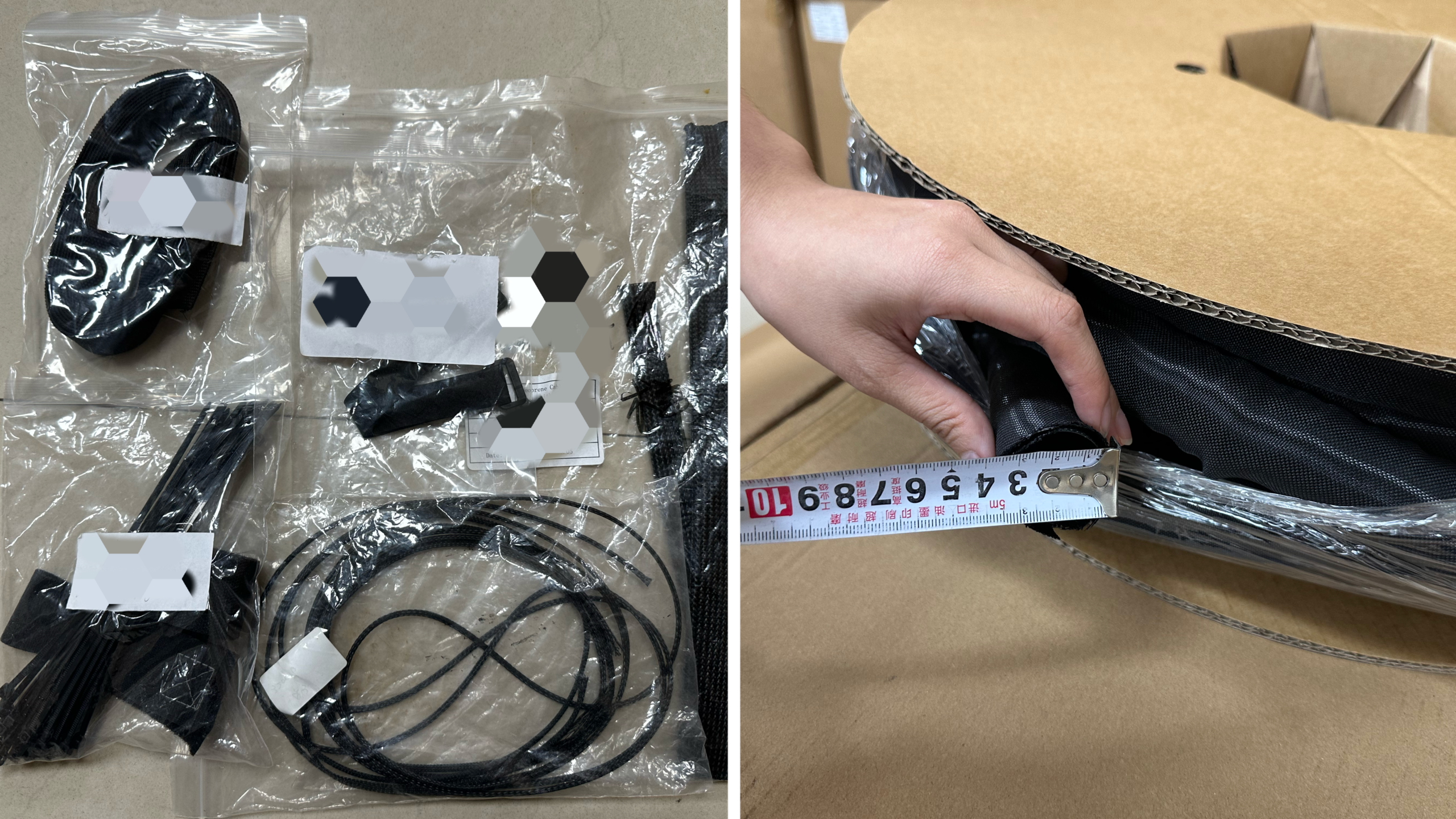 Cable sleeve quality inspection and AQL