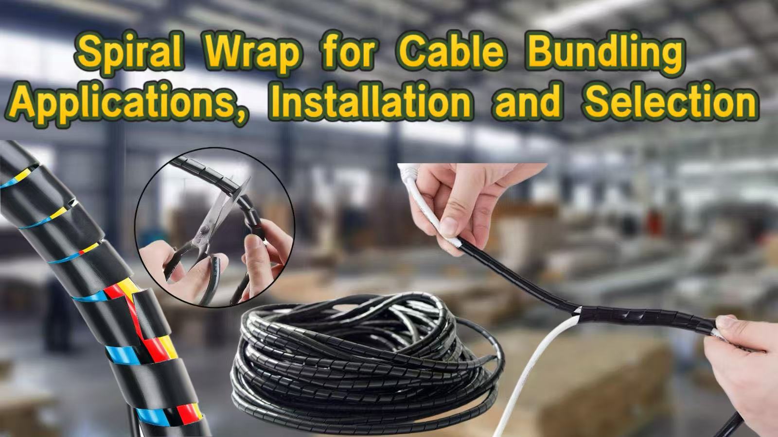 How to Use Spiral Wrap: Installation and Material Selection