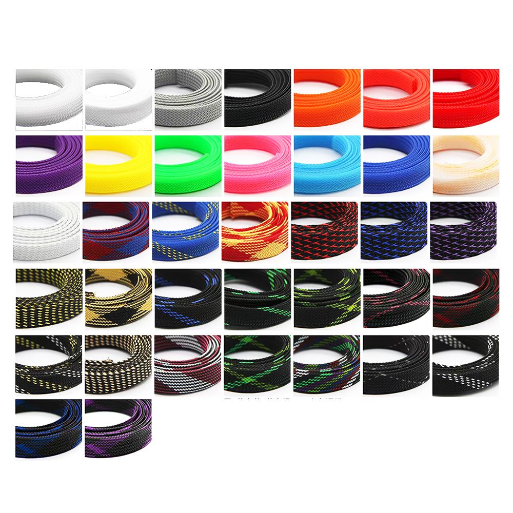 Custom Color Braided Sleeving