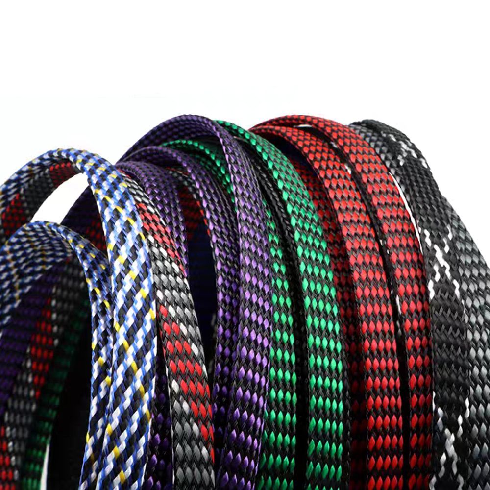 Colorful Zipper Cable Management Sleeve