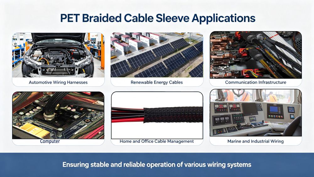 PET-Braided-Cable-Sleeve-application PET-Braided-Cable-Sleeve-application