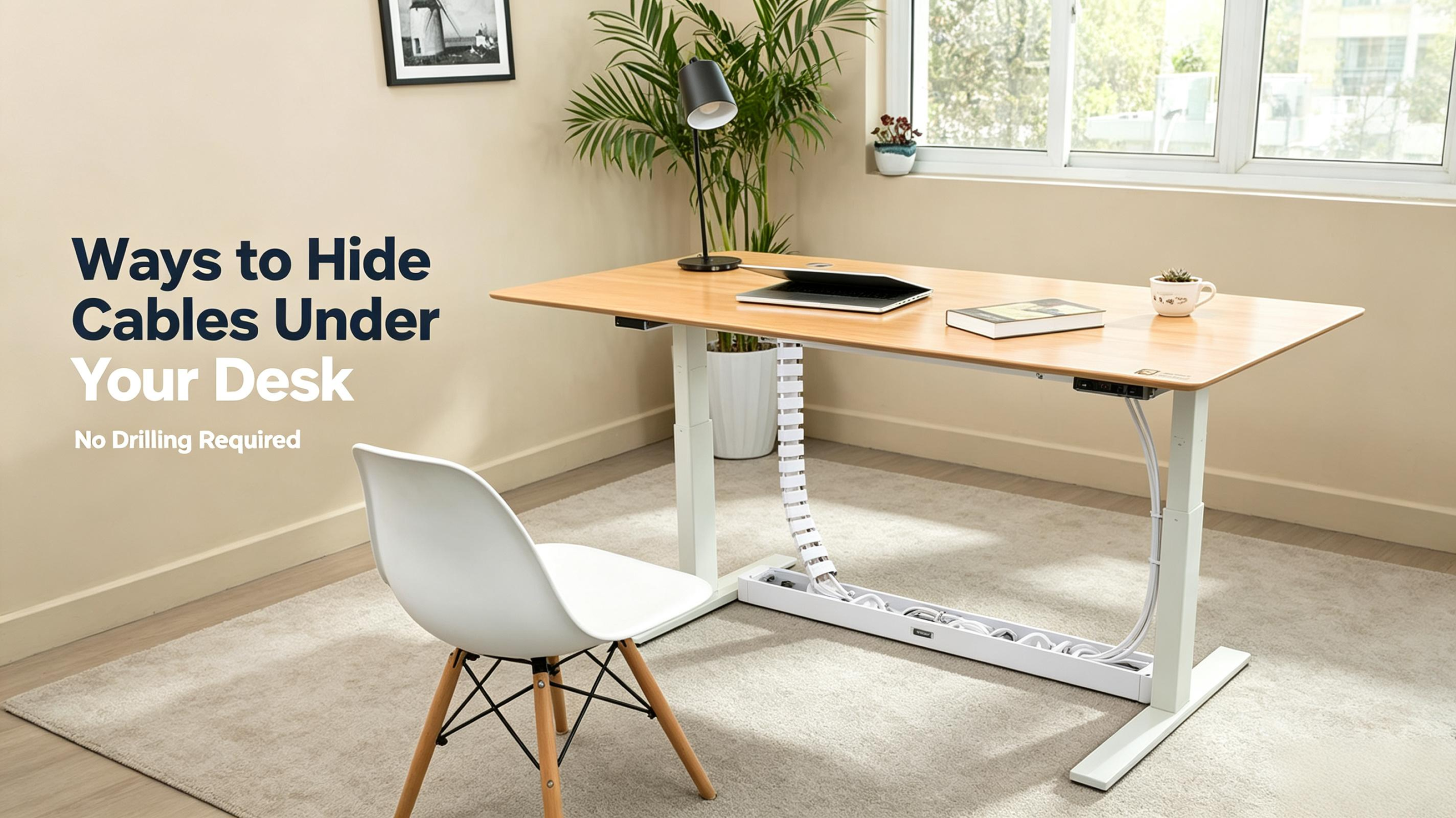 Ways to Hide Cables Under Your Desk
